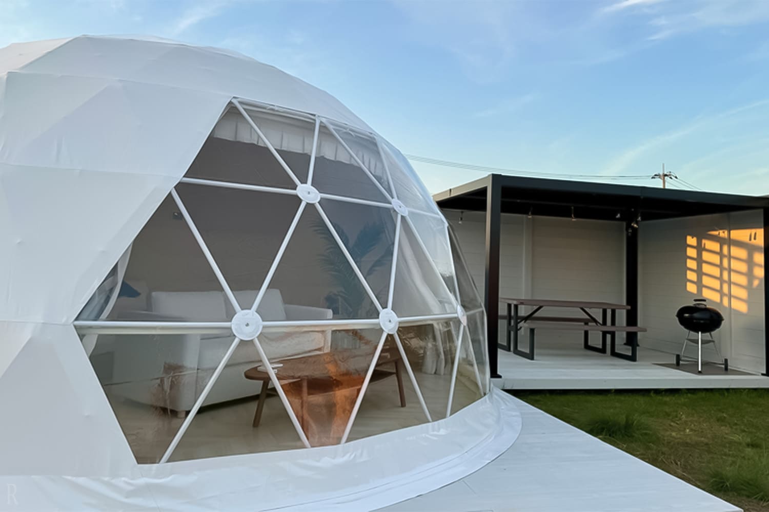 グランピングドーム＜ドーム・ヴィラⅡ＞
